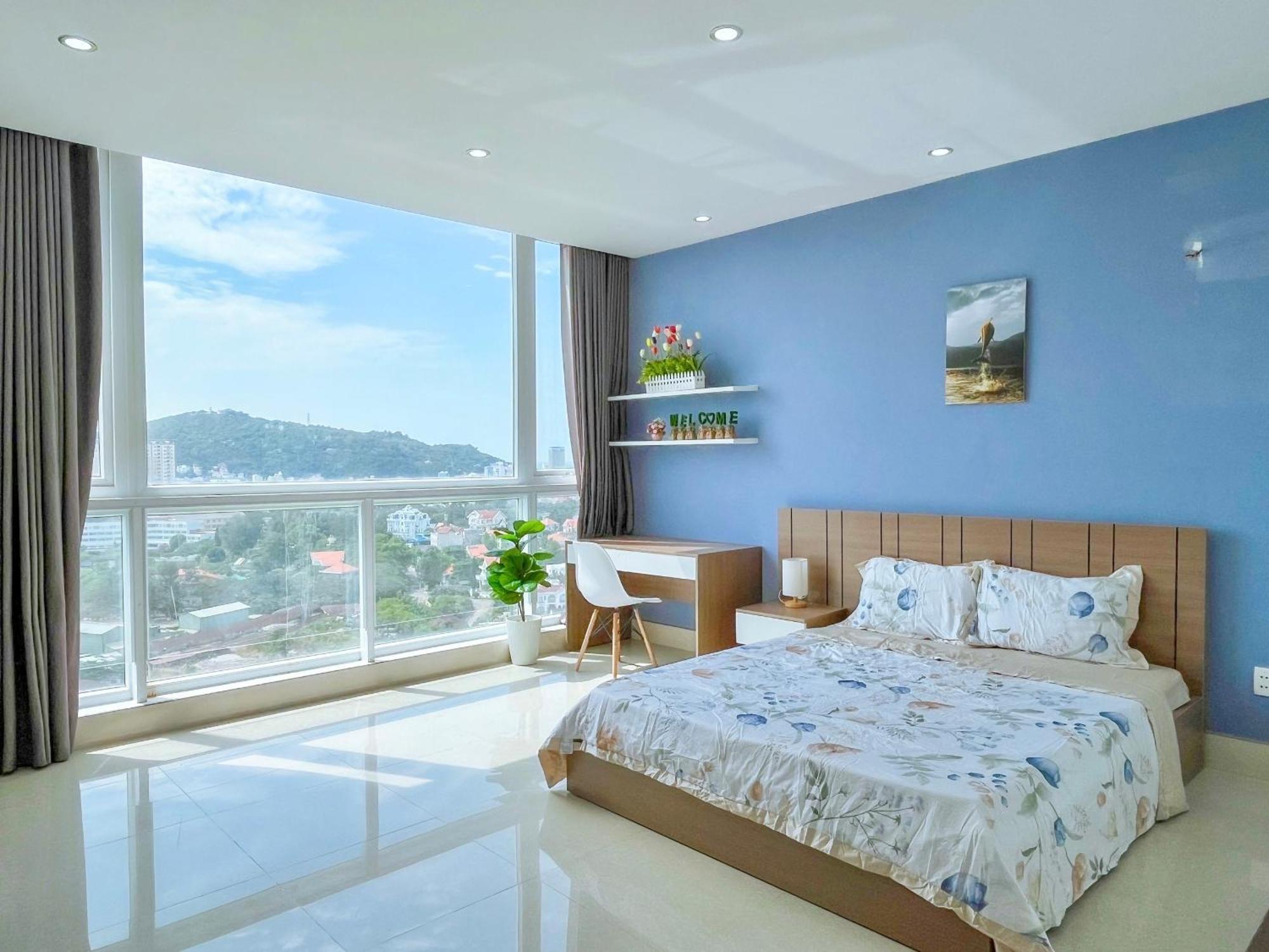 Can Ho Oasky,3 Phong View Dep Nhin Ra Bien,Nui Va Ho Bau Sen Vung Tau Eksteriør bilde