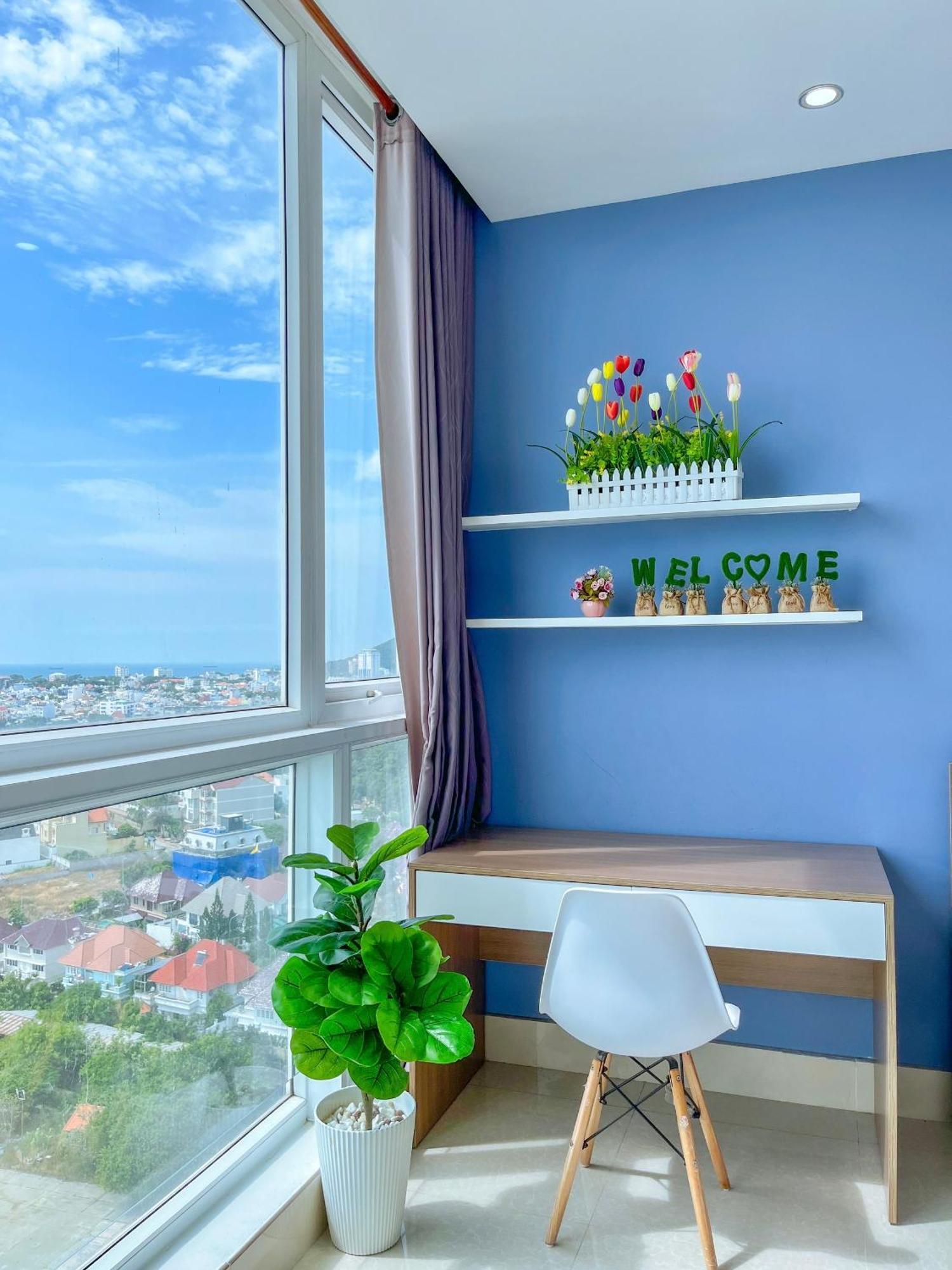 Can Ho Oasky,3 Phong View Dep Nhin Ra Bien,Nui Va Ho Bau Sen Vung Tau Eksteriør bilde